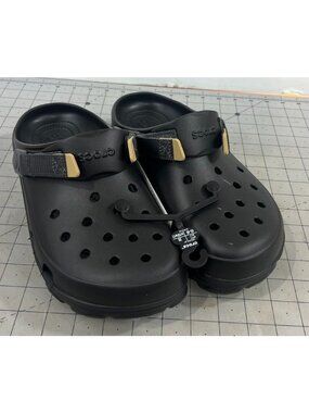 Crocs Classic All-Terrain Clog Clog Shoes Black : Men's 11  Women's 13 New